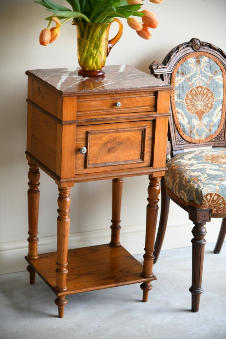 Marble Top Pot Cupboard