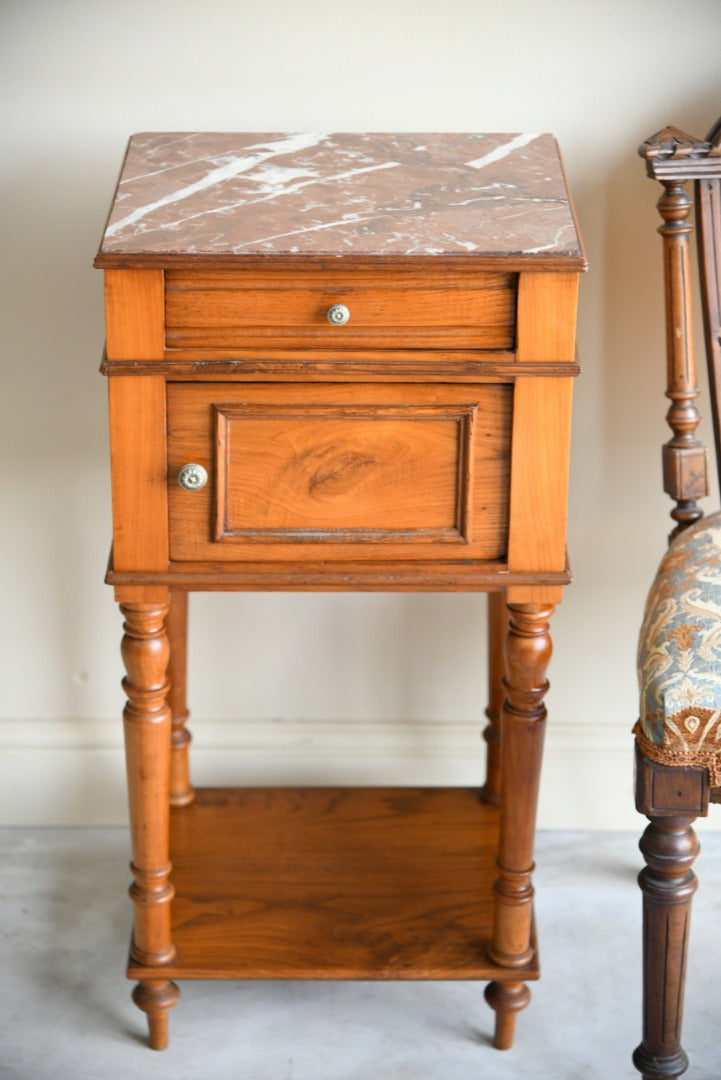 Marble Top Pot Cupboard