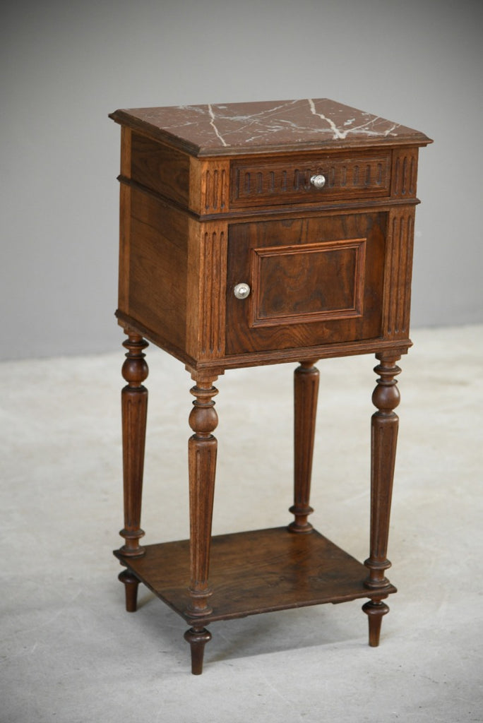 Antique French Bedside Table
