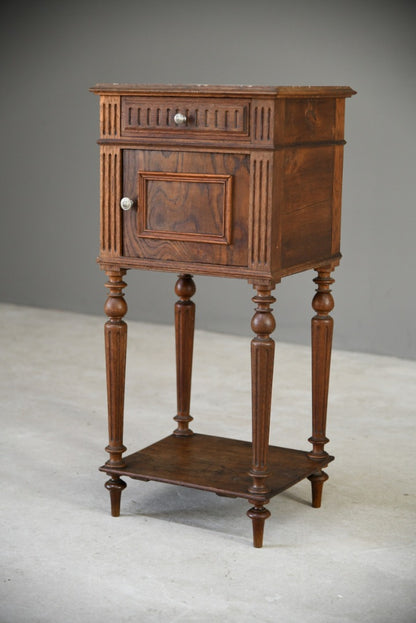 Antique French Bedside Table