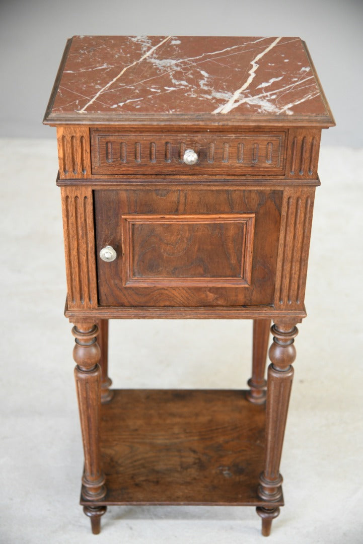 Antique French Bedside Table