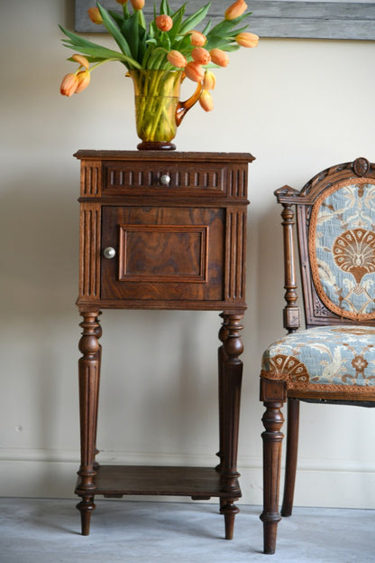 Antique French Bedside Table