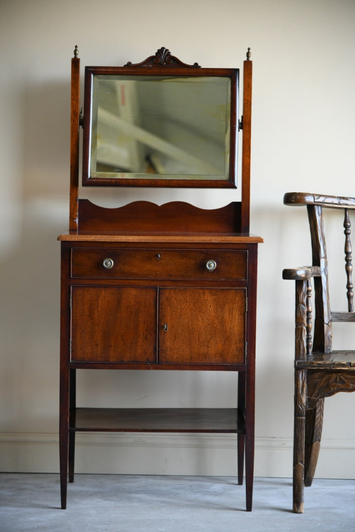 Small Mahogany Washstand