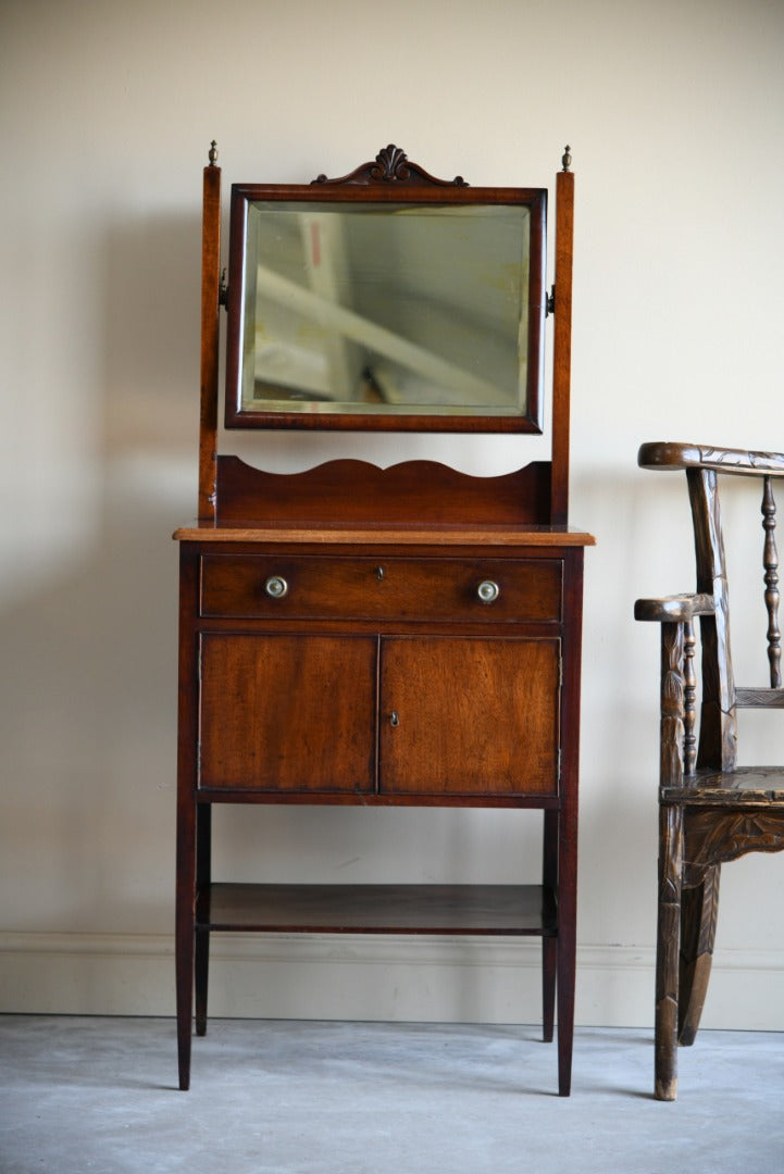 Small Mahogany Washstand