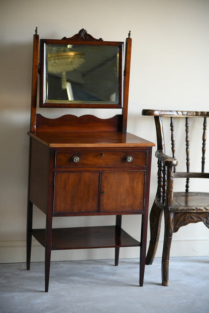 Small Mahogany Washstand