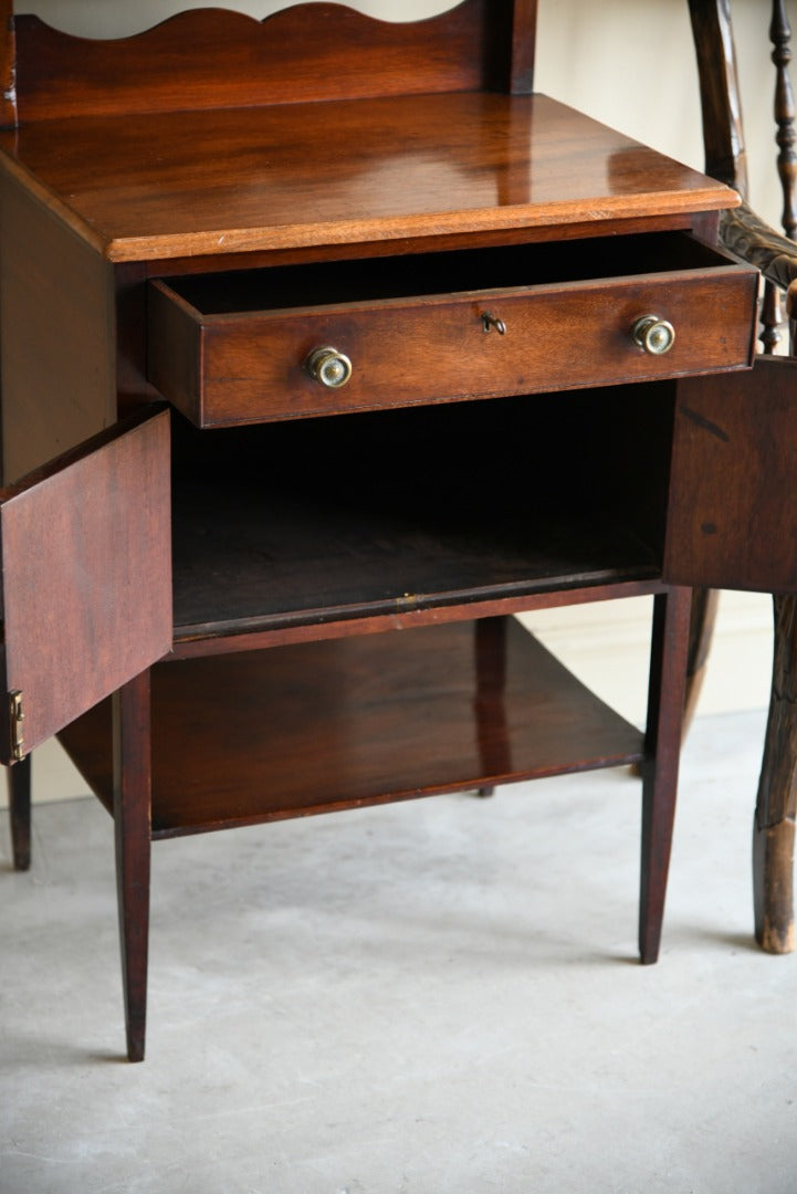 Small Mahogany Washstand