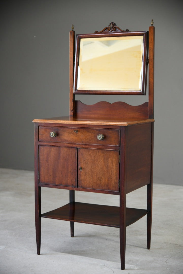 Small Mahogany Washstand