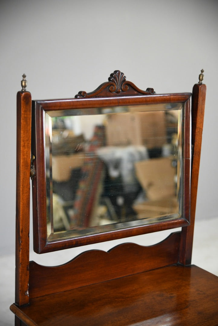 Small Mahogany Washstand