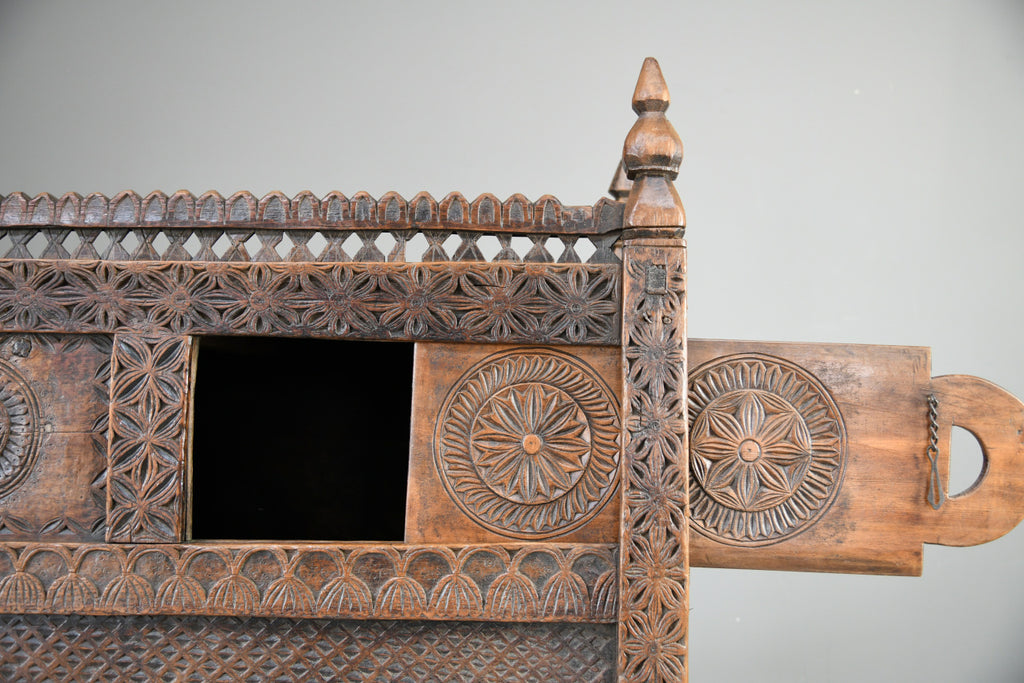 Carved Eastern Swat Valley Dowry Chest