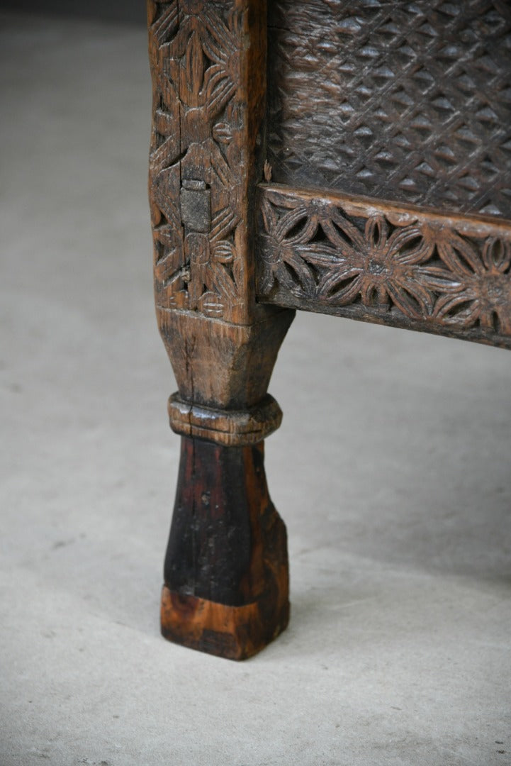 Carved Eastern Swat Valley Dowry Chest