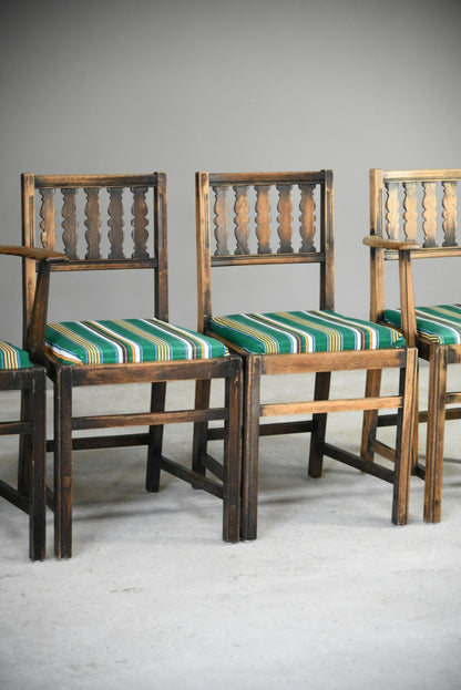 Set 4 Ercol Dining Chairs