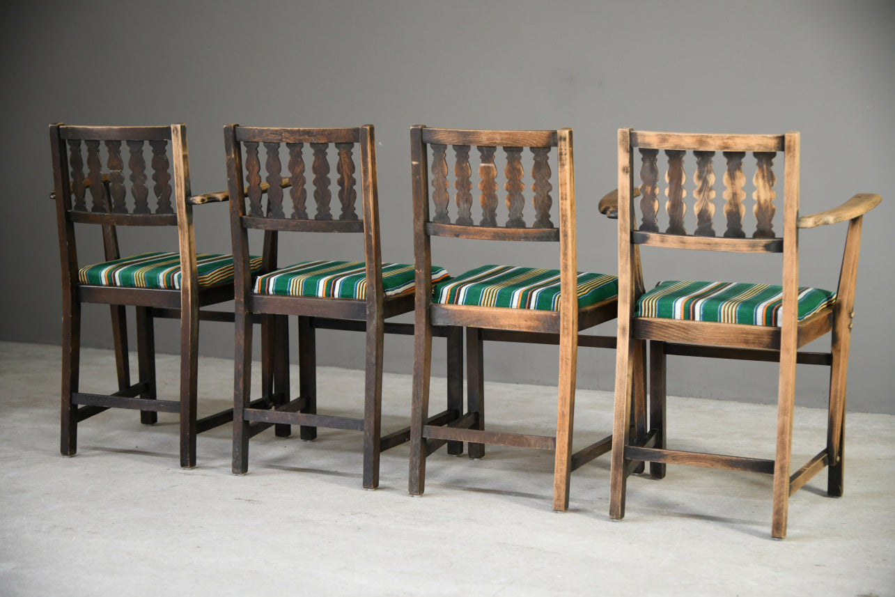 Set 4 Ercol Dining Chairs