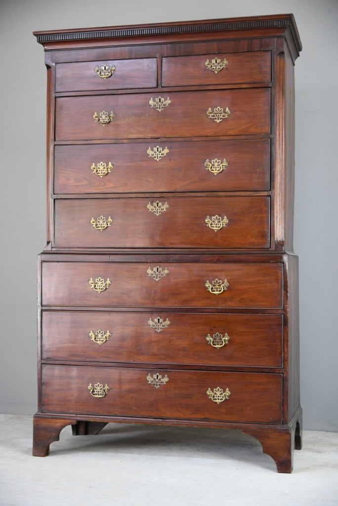Antique Mahogany Chest on Chest