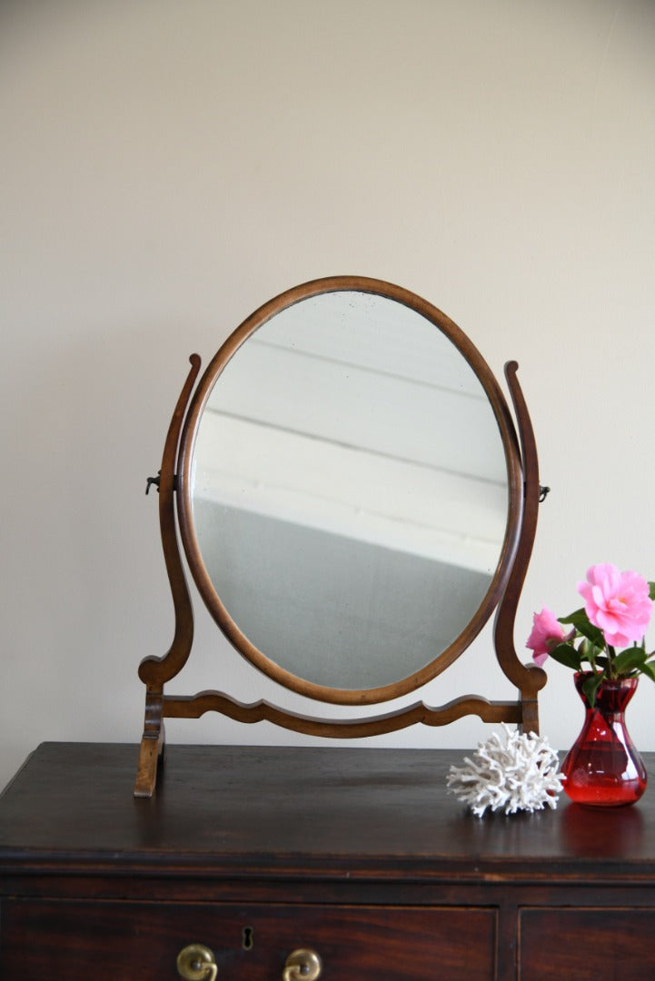 Queen Anne Style Walnut Mirror