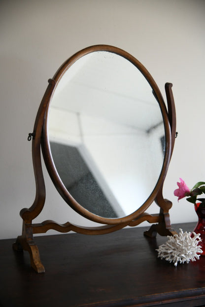 Queen Anne Style Walnut Mirror