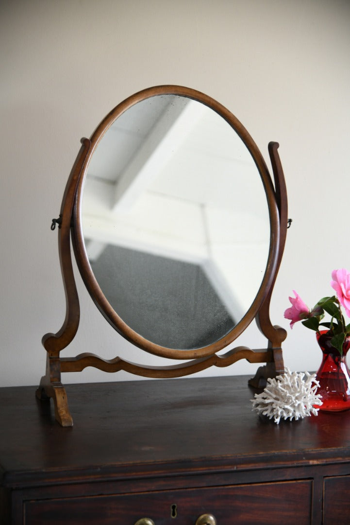 Queen Anne Style Walnut Mirror