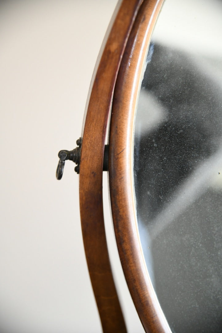 Queen Anne Style Walnut Mirror