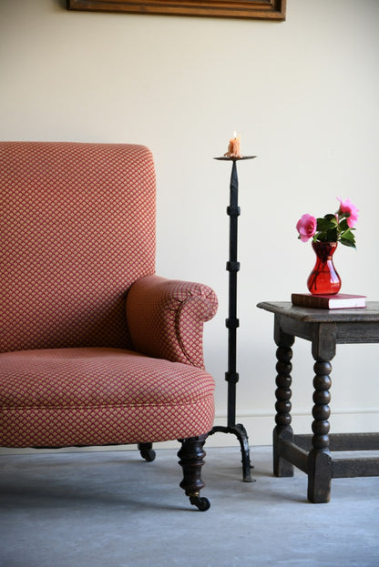 Upholstered Victorian Armchair