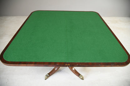 William IV Mahogany Card Table