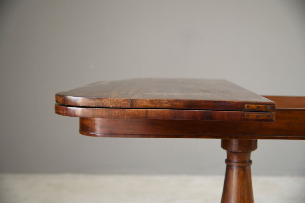 William IV Mahogany Card Table