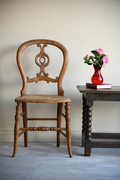 Early 20th Century Cane Chair