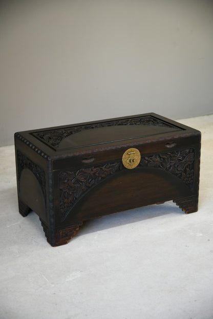 Oriental Camphor Wood Chest