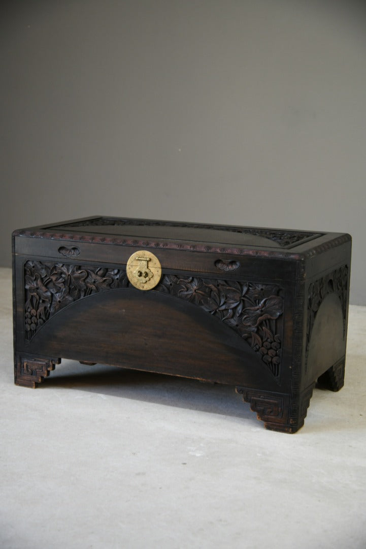 Oriental Camphor Wood Chest