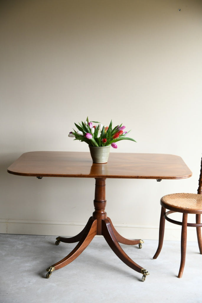 Regency Style Mahogany Table