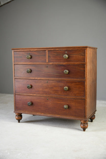 Mid 19th Century Mahogany Chest of Drawers