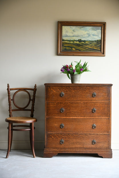 Vintage Oak Chest of Drawers