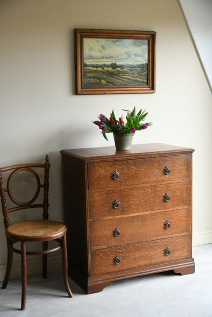 Vintage Oak Chest of Drawers