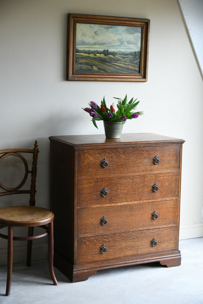 Vintage Oak Chest of Drawers