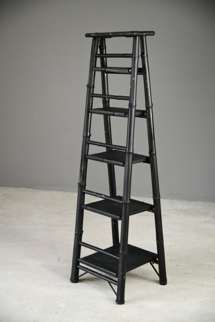 Black Bamboo Ladder