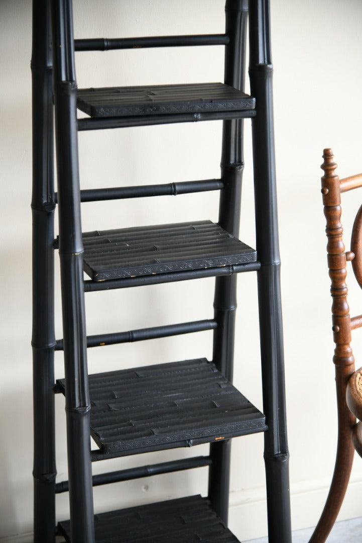 Black Bamboo Ladder