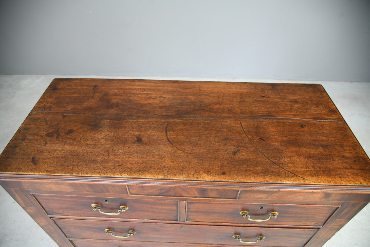 Mid 19th Century Mahogany Chest of Drawers