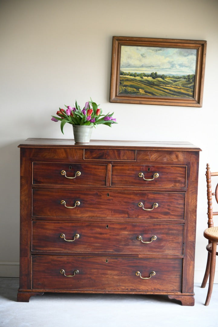 Mid 19th Century Mahogany Chest of Drawers