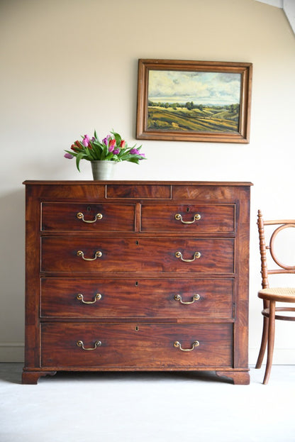 Mid 19th Century Mahogany Chest of Drawers