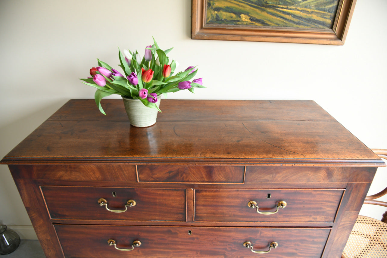 Mid 19th Century Mahogany Chest of Drawers