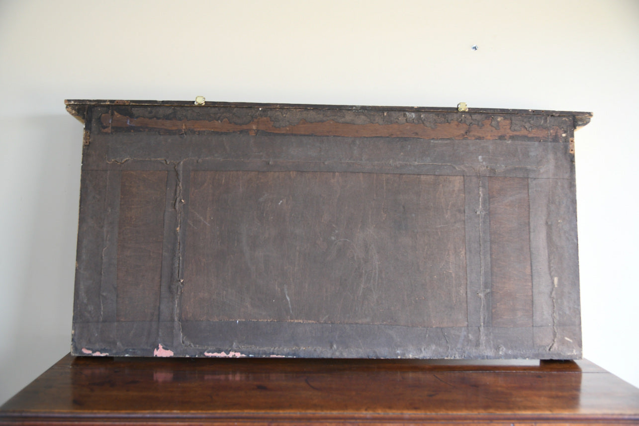 Antique Gilt Overmantle Mirror