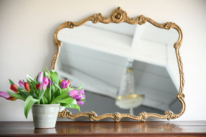 Vintage Ornate Gilt Mirror