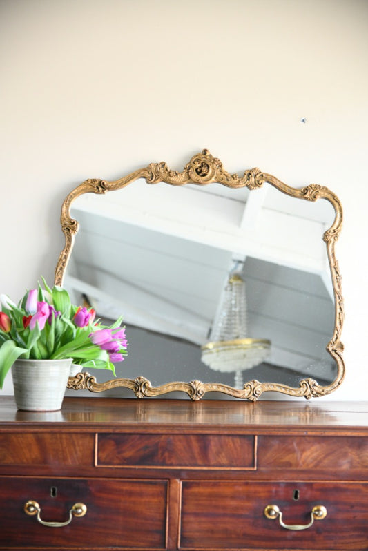 Vintage Ornate Gilt Mirror