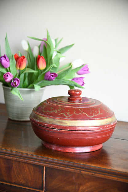 Red Eastern Pot