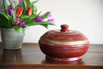 Red Eastern Pot