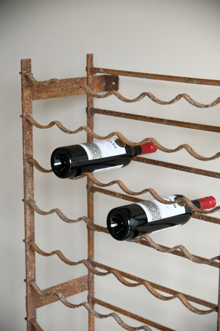 Vintage French Single Wine Rack