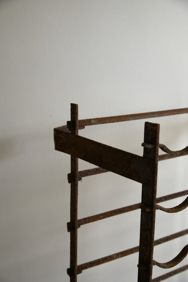 Vintage French Single Wine Rack