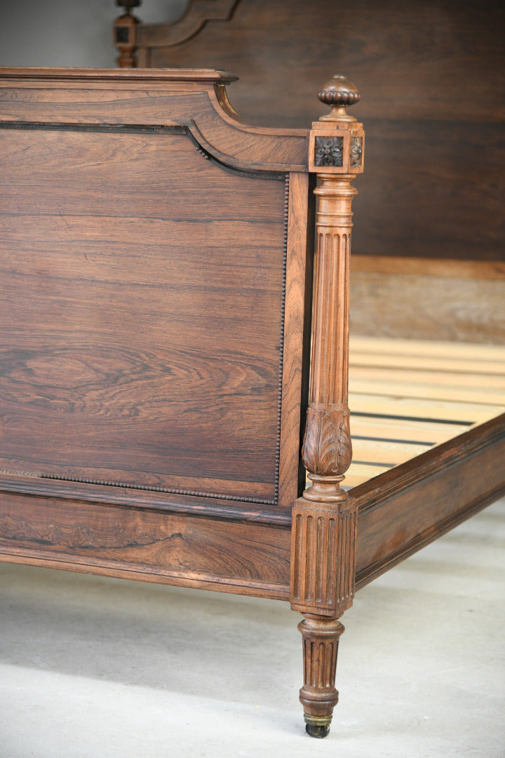 Antique French Rosewood Bed