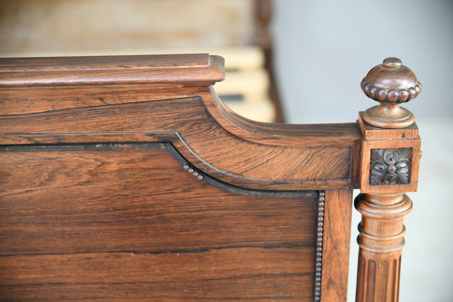 Antique French Rosewood Bed