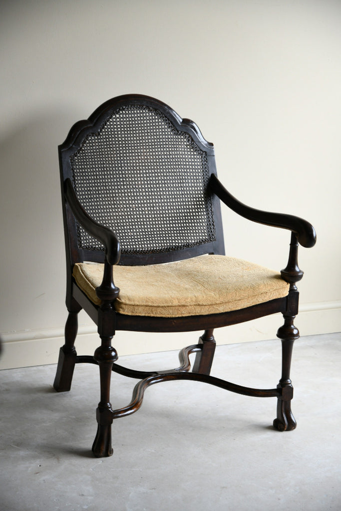 Carolean Style Occasional Chair