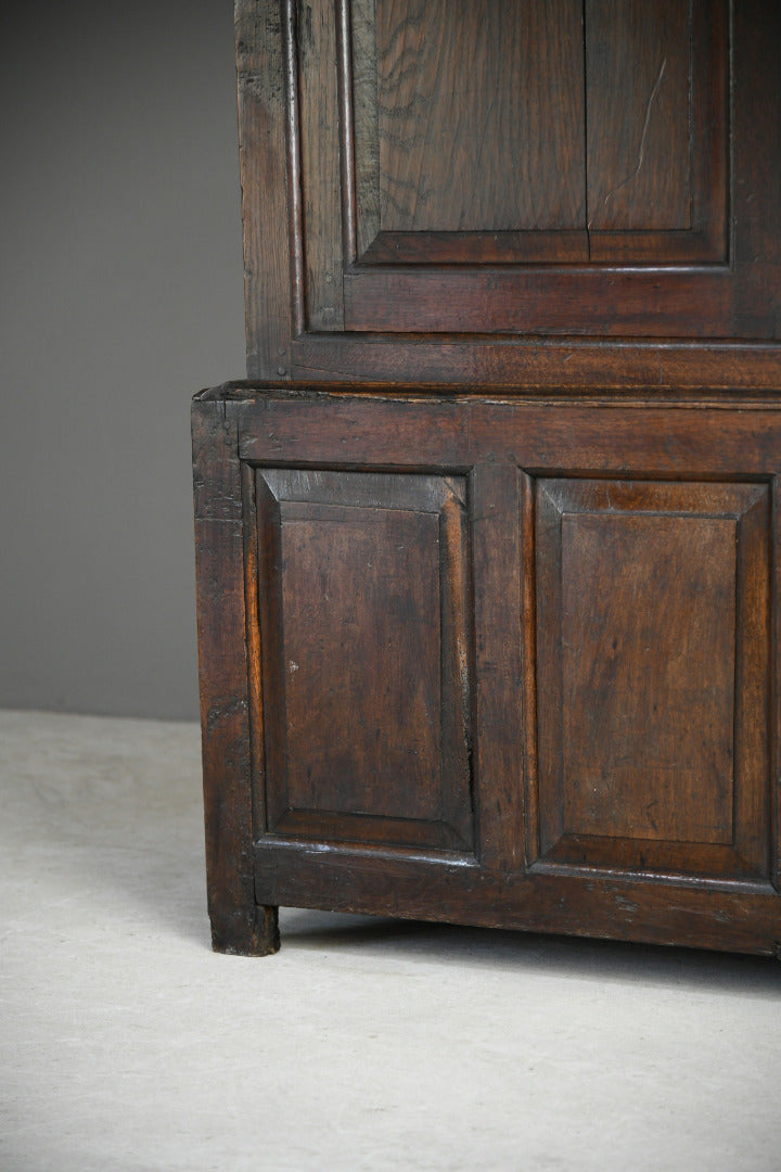 Large 18th Century Oak Livery Cupboard