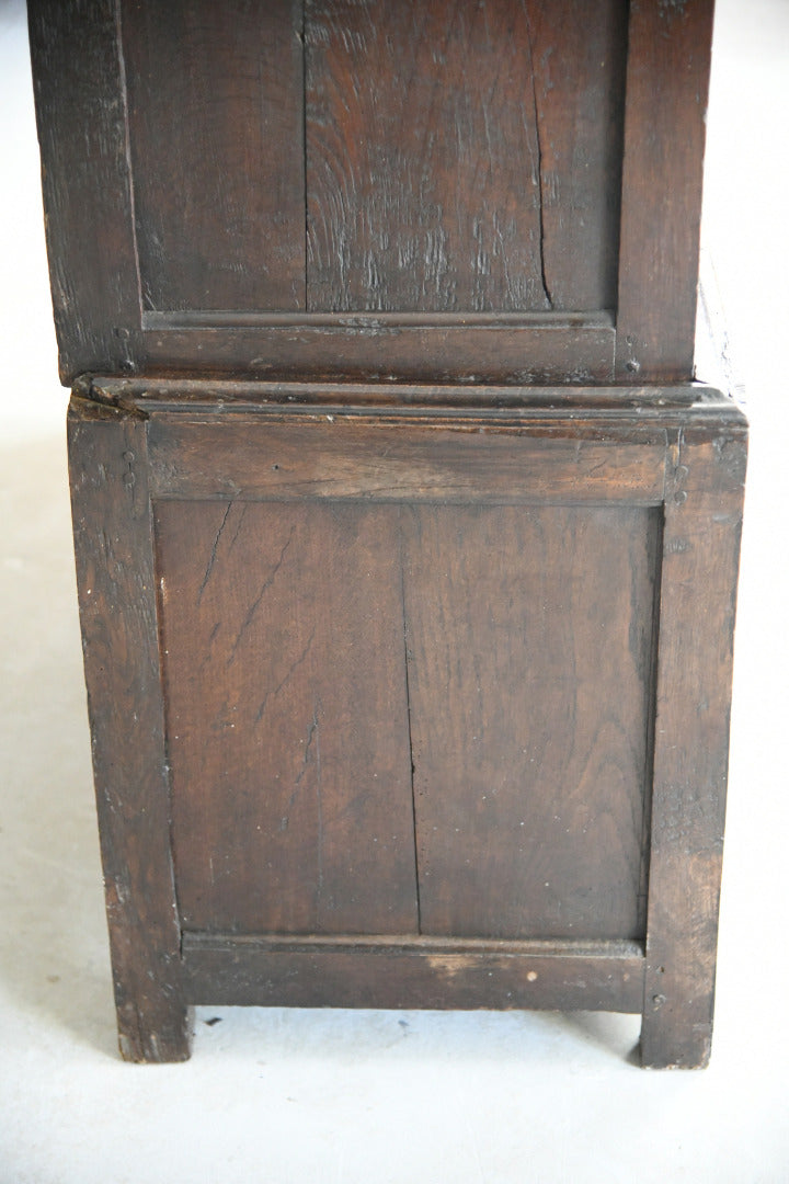 Large 18th Century Oak Livery Cupboard